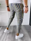 Pantaloni barbati casual regular fit in dungi B1864 F3-4 E 14-5